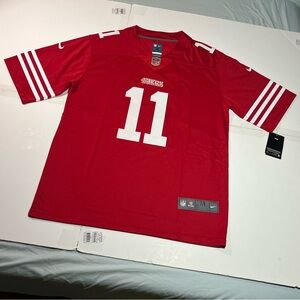 NWT Nike NFL Men’s Medium Brandon Aiyuk #11 San Francisco 49ers On Field Jersey